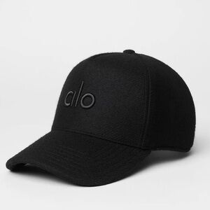🆕 NWT ALO Yoga Wool District Trucker Hat - Black